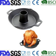 Preseasoned Nonstick Cast Iron Chicken Rosasting Pan